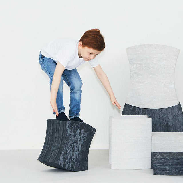 Design Edition L Hellgrauer Marmor