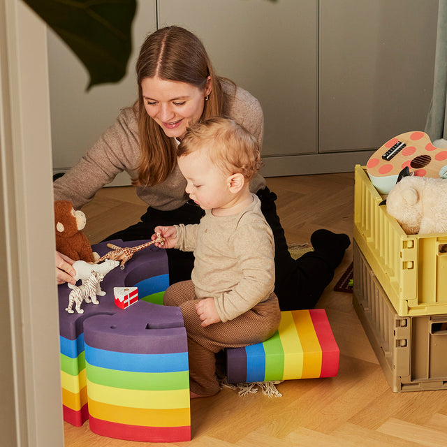 Elefant L Regenbogen