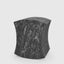 Design Edition L Dunkelgrauer Marmor