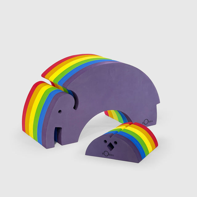 Elephant L & Chicken Rainbow